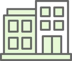 Hospital building Vector Icon Design