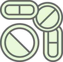 Pills Vector Icon Design