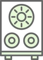 Speaker Vector Icon Design