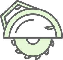 Circular saw Vector Icon Design