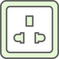 Socket Vector Icon Design