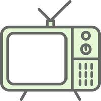 diseño de icono de vector de televisión