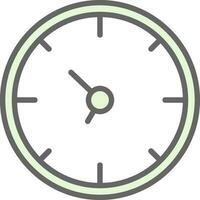 diseño de icono de vector de reloj