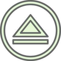Eject Vector Icon Design