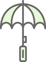 Umbrella Vector Icon Design