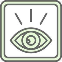 Eye Open Vector Icon Design