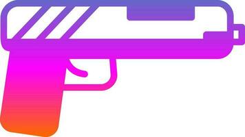 diseño de icono de vector de pistola