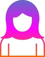 Girl Vector Icon Design