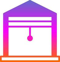 Garage Vector Icon Design