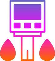 Glucometer Vector Icon Design