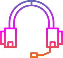 Headphone Vector Icon Design