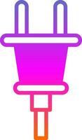 Plug Vector Icon Design