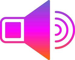 Speaker Vector Icon Design
