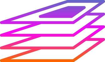 Layers Vector Icon Design
