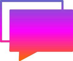 Conversation Vector Icon Design