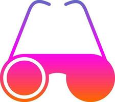 diseño de icono de vector de gafas