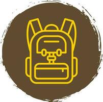 diseño de icono de vector de mochila