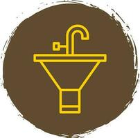 Bathroom Sink Vector Icon Design