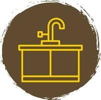 Kitchen Sink Vector Icon Design