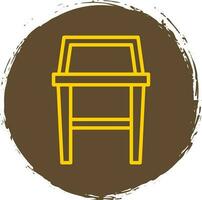 Bar Stool Vector Icon Design