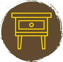 Night Stand Vector Icon Design