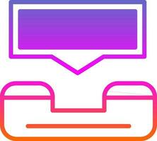 Help line Vector Icon Design