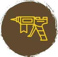 Glue gun Vector Icon Design