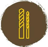 Drill tip Vector Icon Design