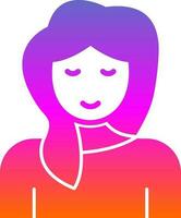 Womans Vector Icon Design