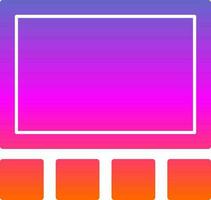 Video player Vector Icon Design