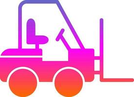 Forklift Vector Icon Design