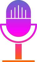Microphone Vector Icon Design