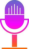 Microphone Vector Icon Design