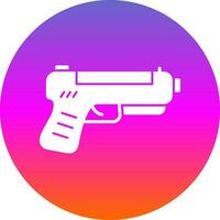 Pistol Vector Icon Design