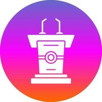 Podium Vector Icon Design