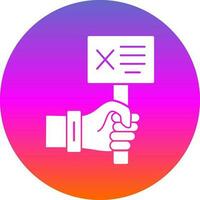 Protest Vector Icon Design