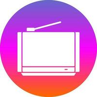 Television Vector Icon Design