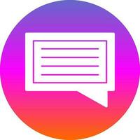 Message Vector Icon Design