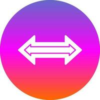 Double arrow Vector Icon Design