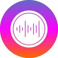 Sound waves Vector Icon Design