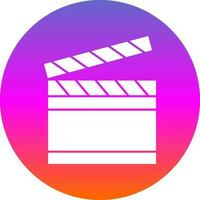 Clapperboard Vector Icon Design