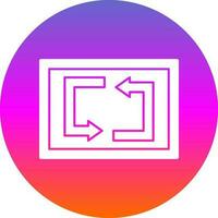 Repeat Vector Icon Design
