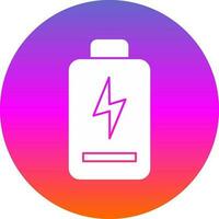 Battery charging Vector Icon Design