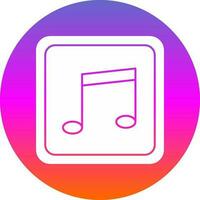 Music Player Vector Icon Design