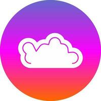 diseño de icono de vector de nube