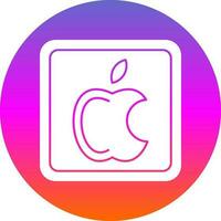 Apple Logo Vector Icon Design