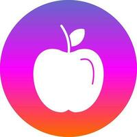 Apple fruit Vector Icon Design