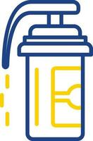 Pepper spray Vector Icon Design