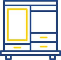 Wardrobe Vector Icon Design