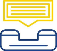 Help line Vector Icon Design
